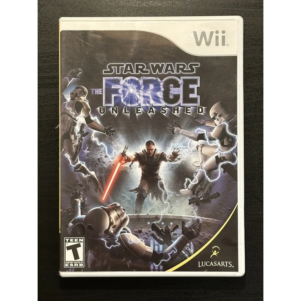 Star Wars: The Force Unleashed - Nintendo Wii - TESTED & WORKS